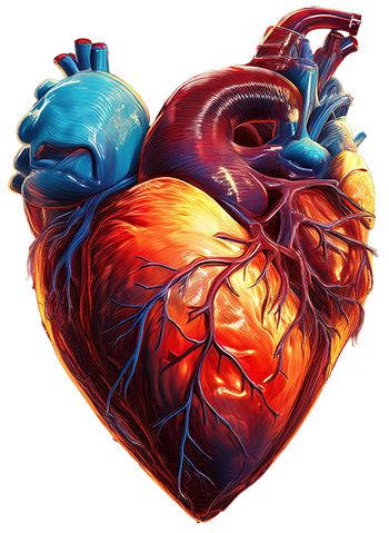 Beating anatomical heart